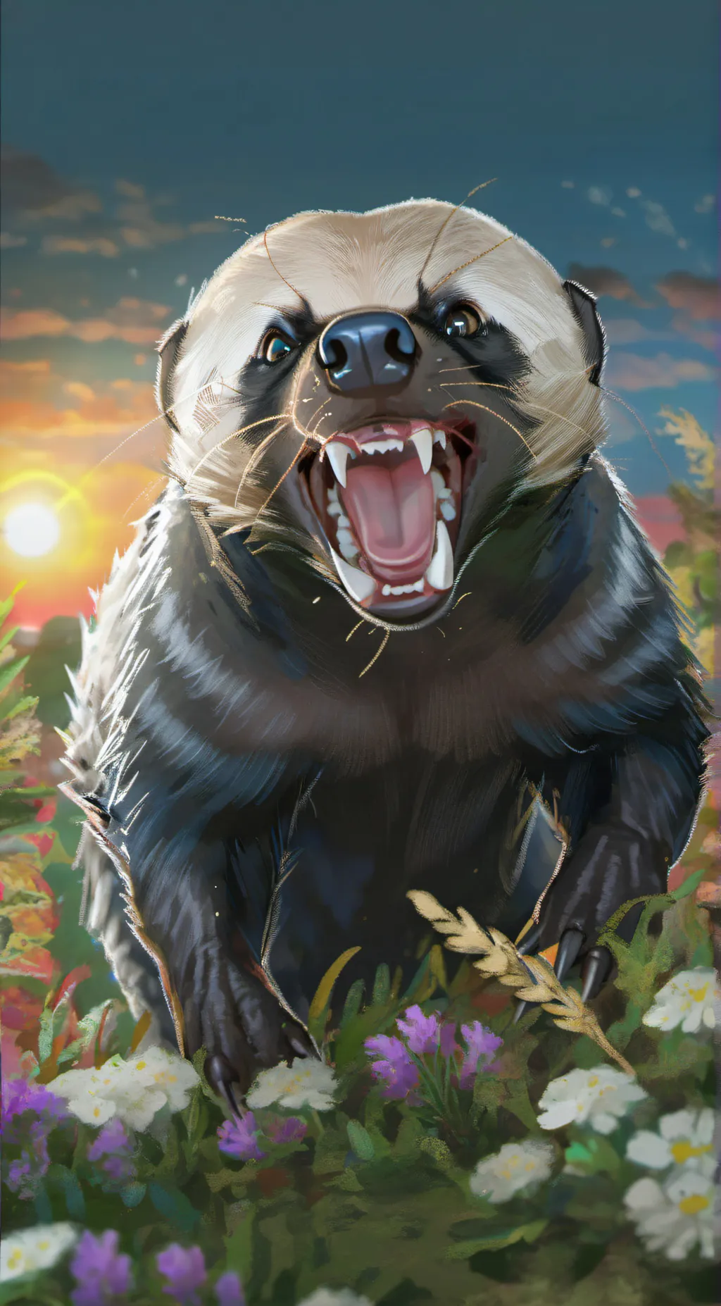 Talkie AI - Chat with Honey Badger.