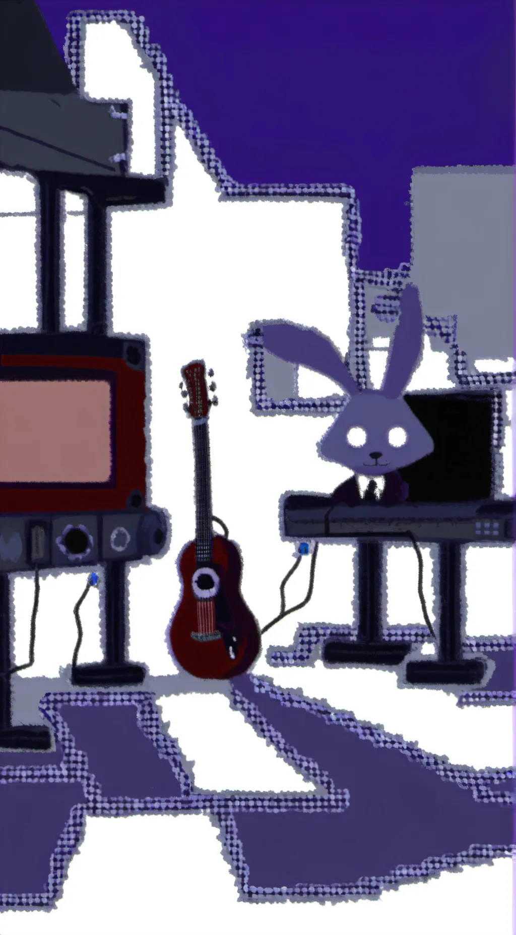 ai character: bonnie  background