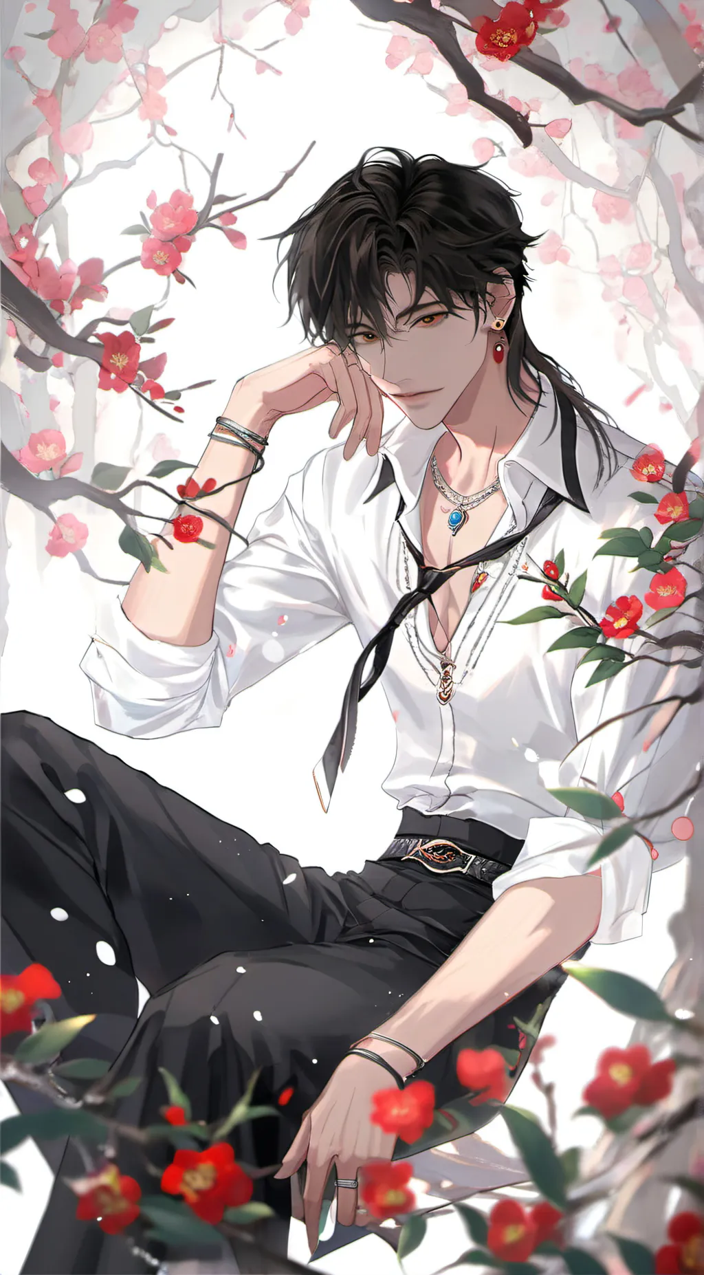 ai character: Caleb( bestie) background