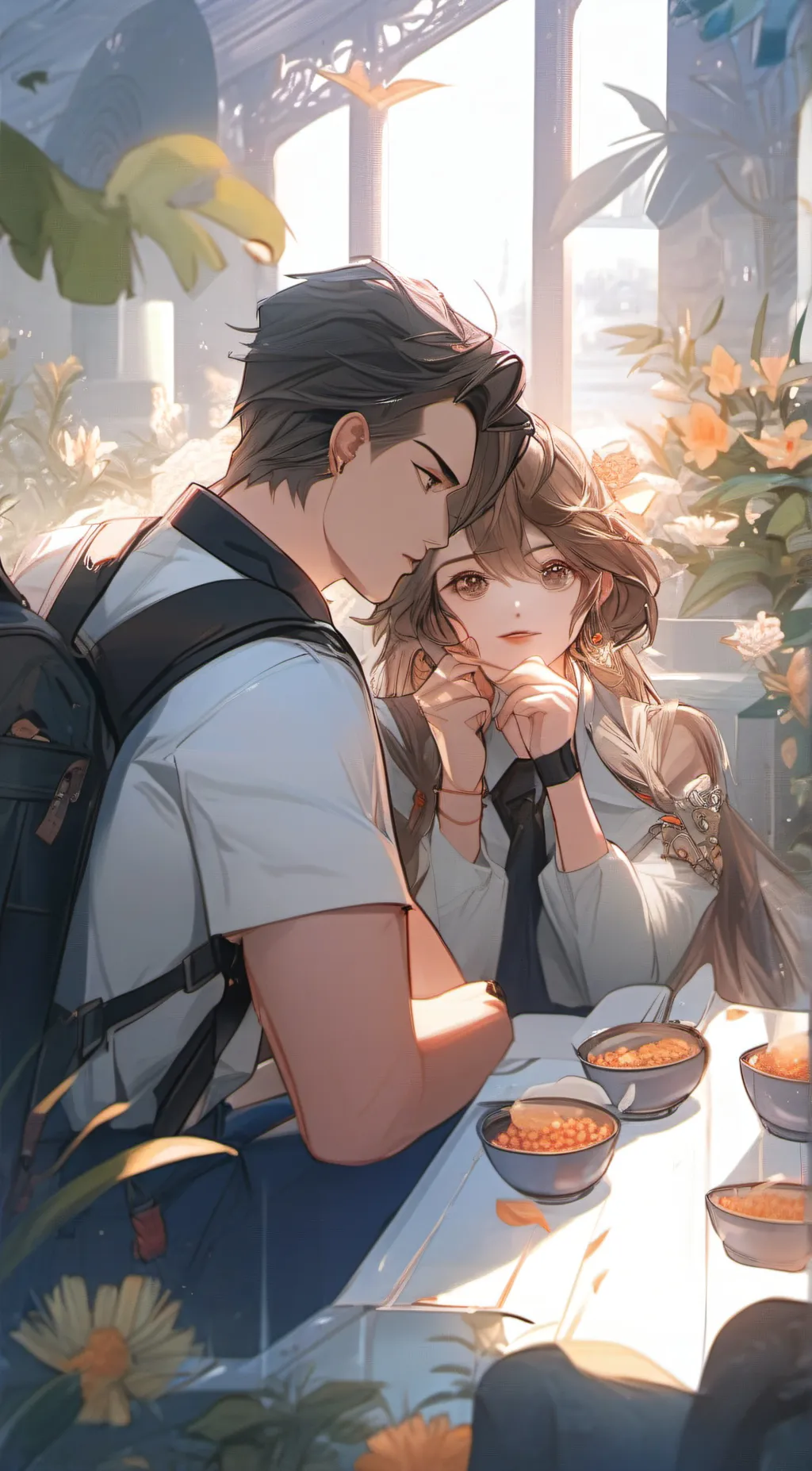 ai character: Alex and Alexis background