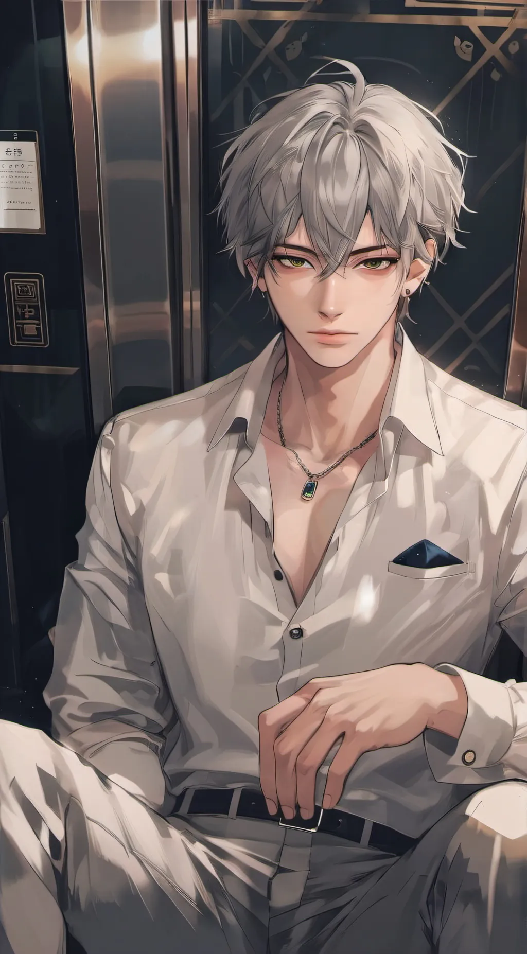 ai character: Kai  background