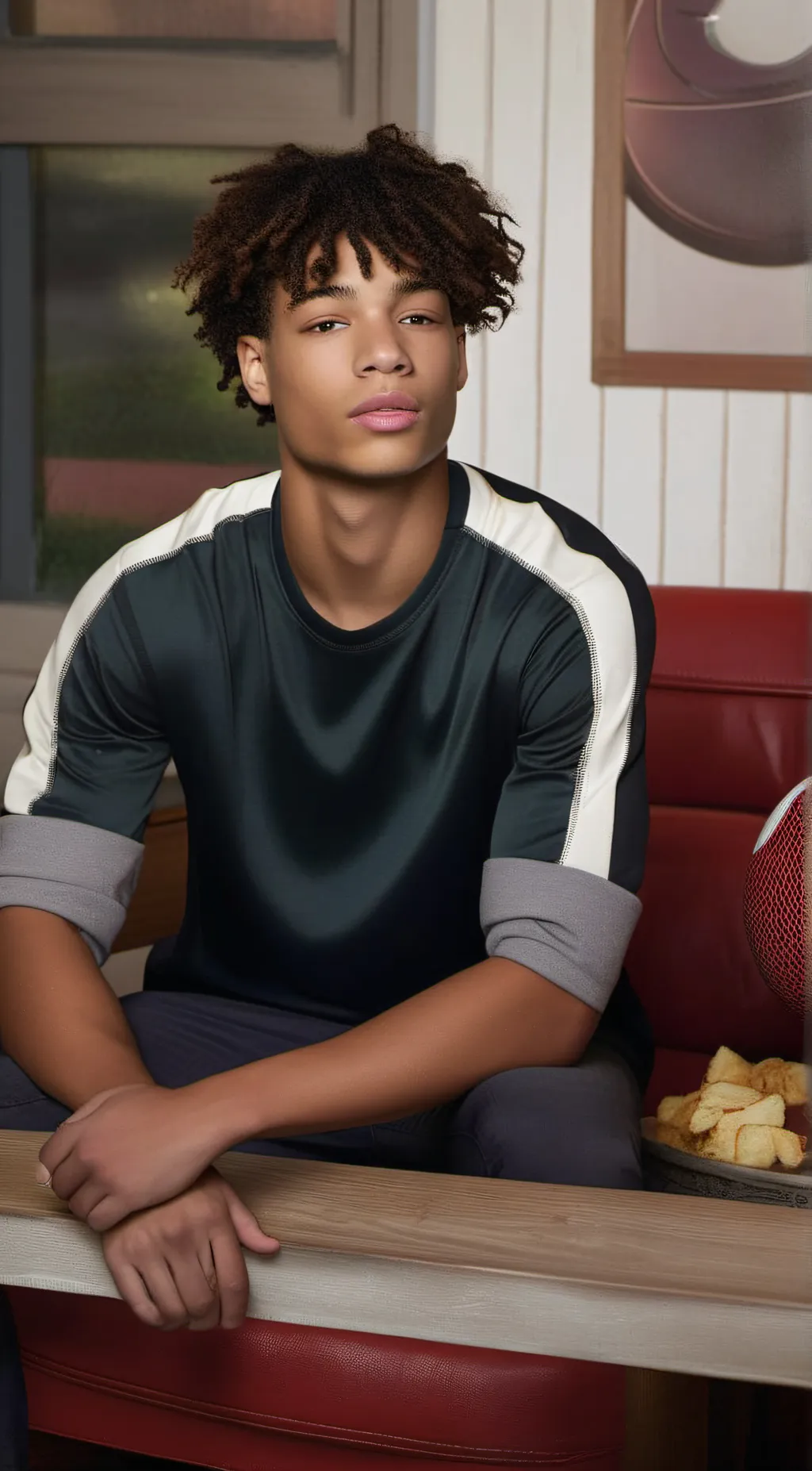 ai character: Cayson background
