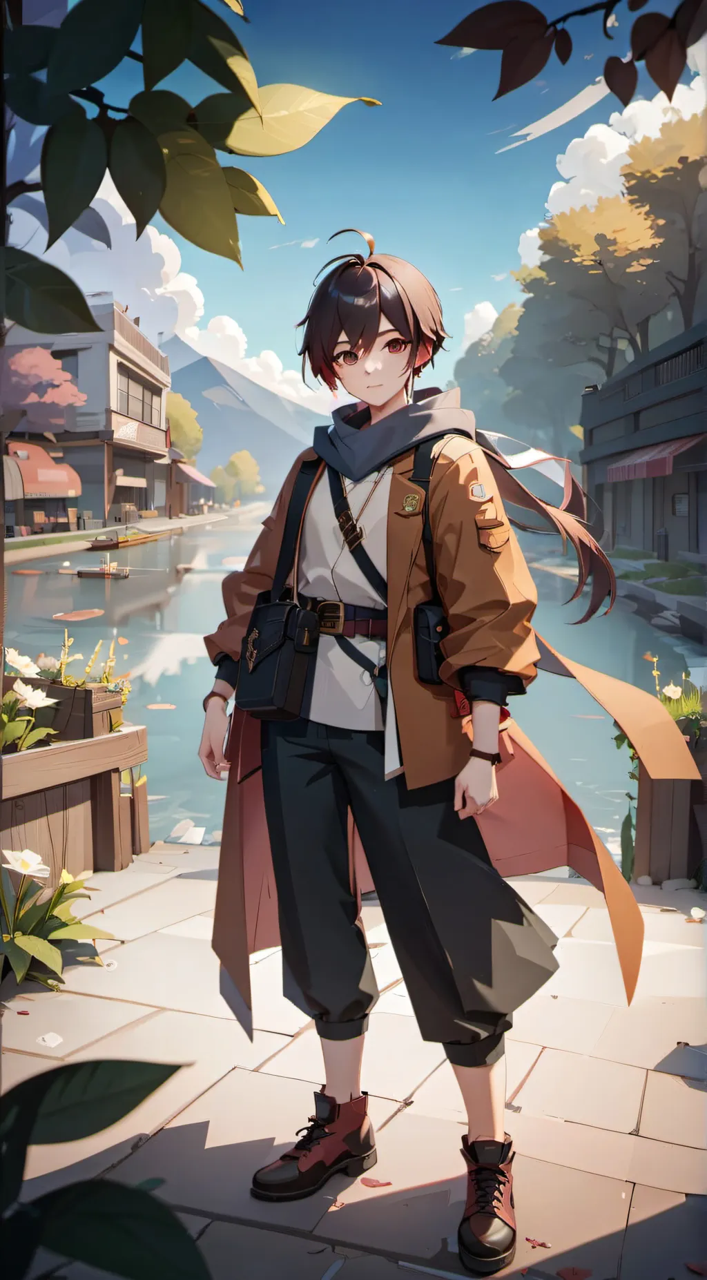 ai character: George background