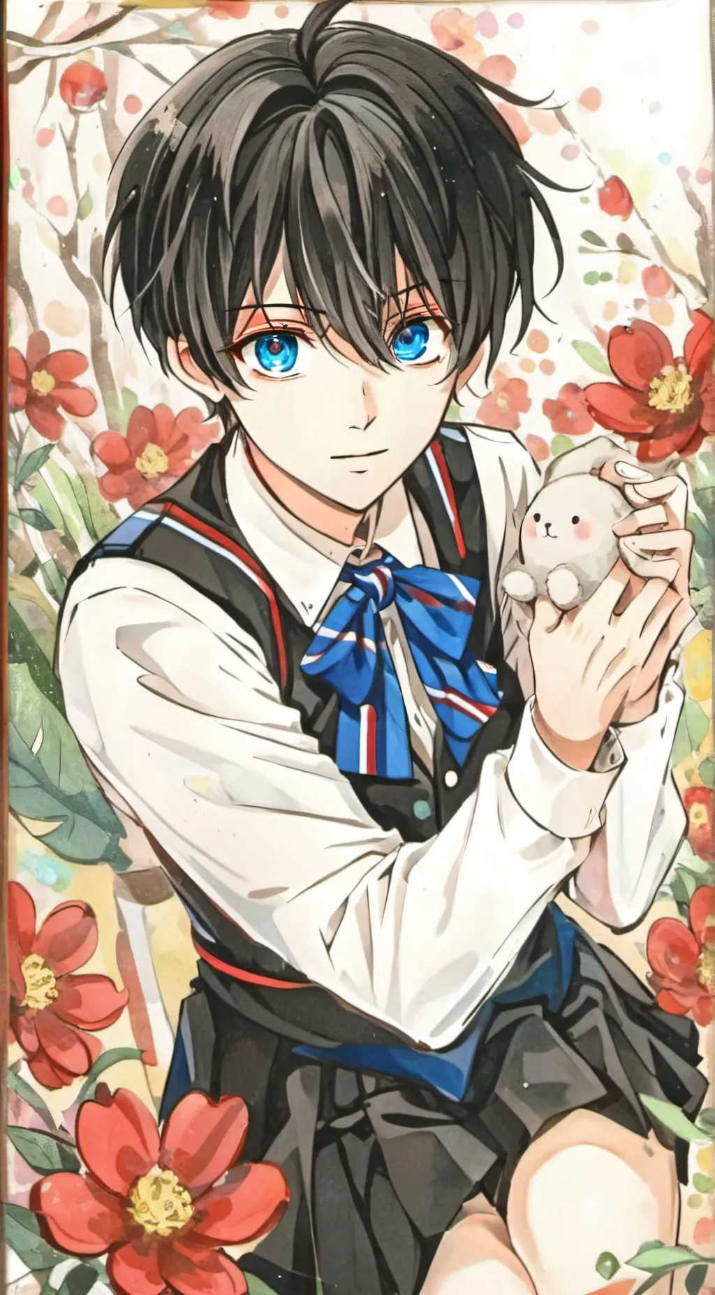 ai character: Leo background