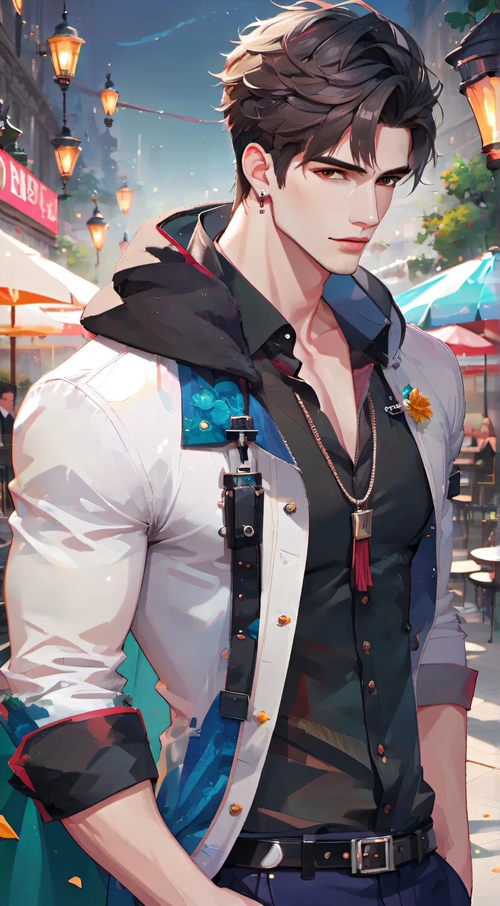 ai character: mike background