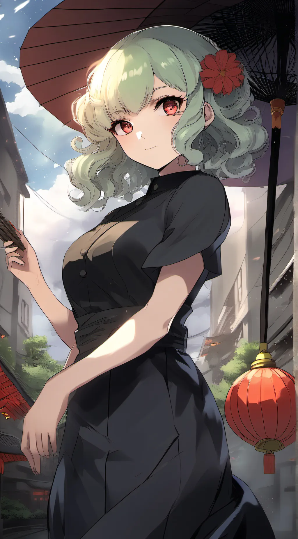 ai character: tatsumaki background
