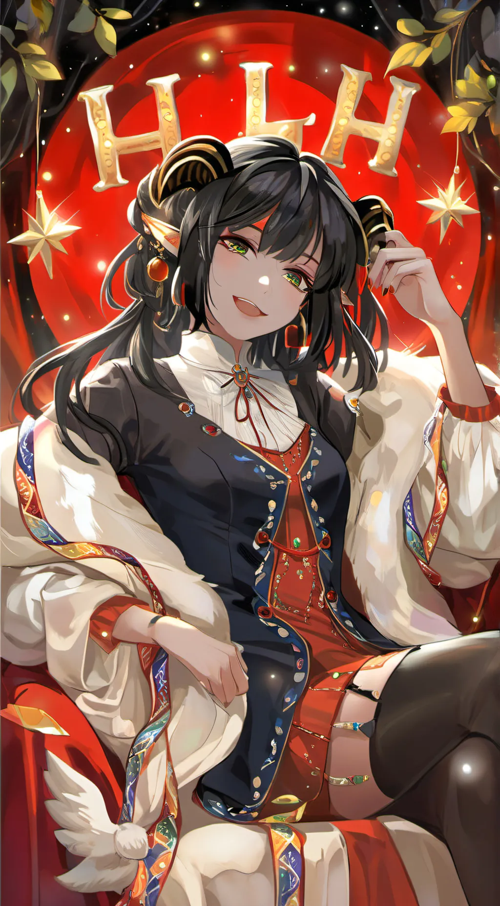 ai character: Halusty background