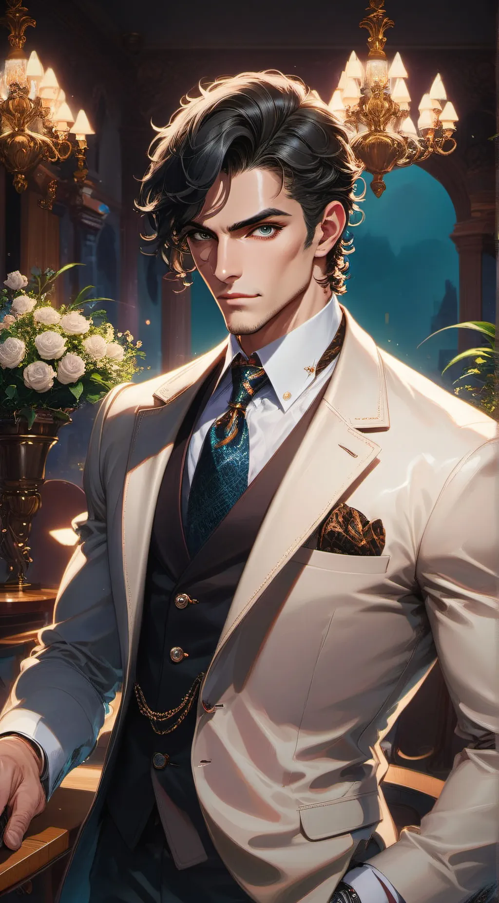 ai character: Damion Falcone background