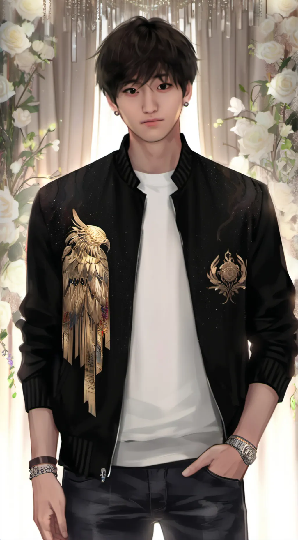 ai character: Jungkook  background