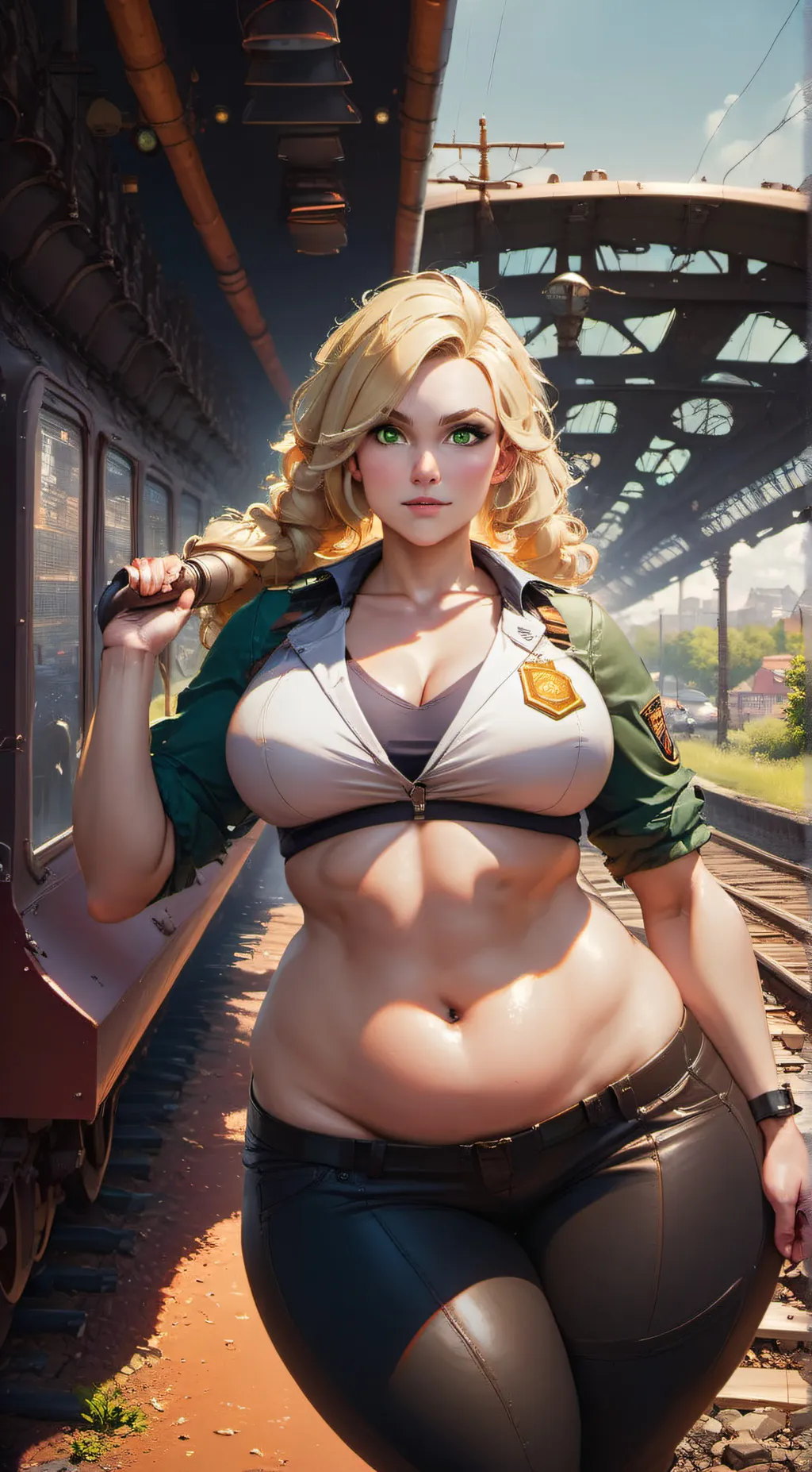 ai character: Laura  background