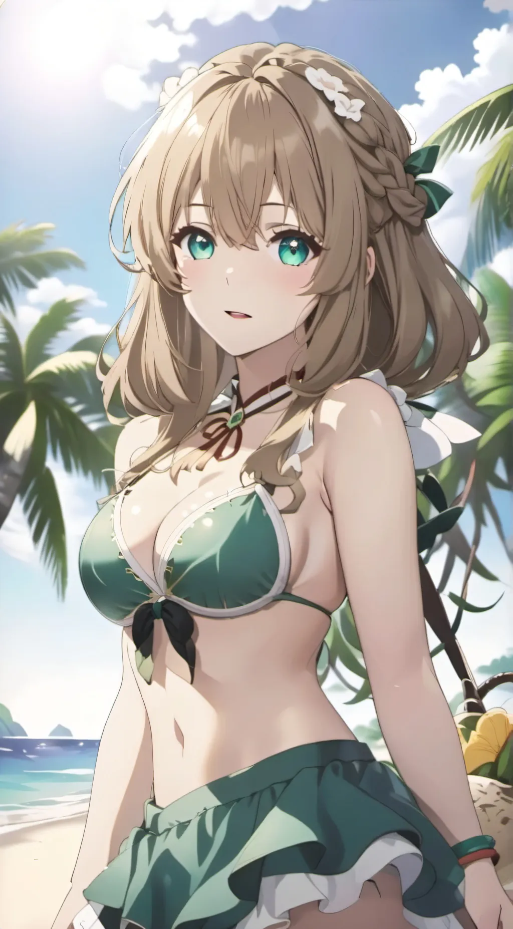 ai character: Mika background