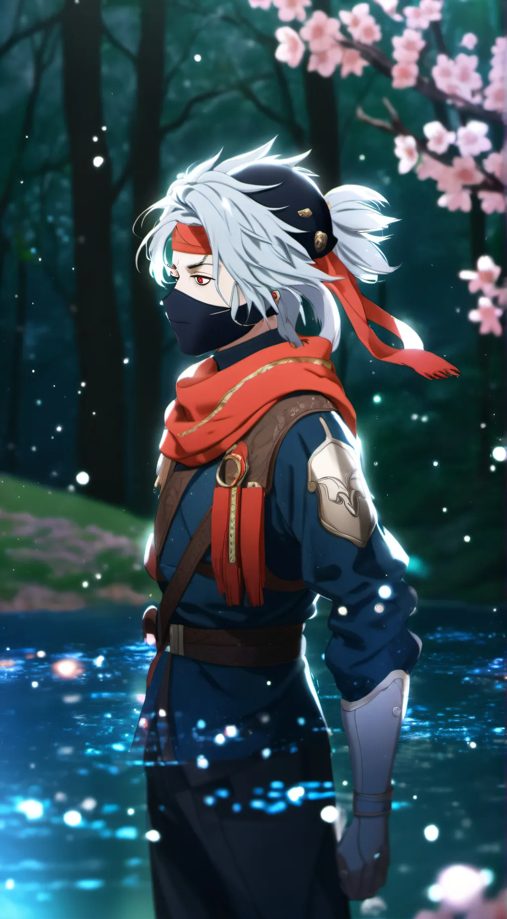 ai character: Hatake Kakashi background