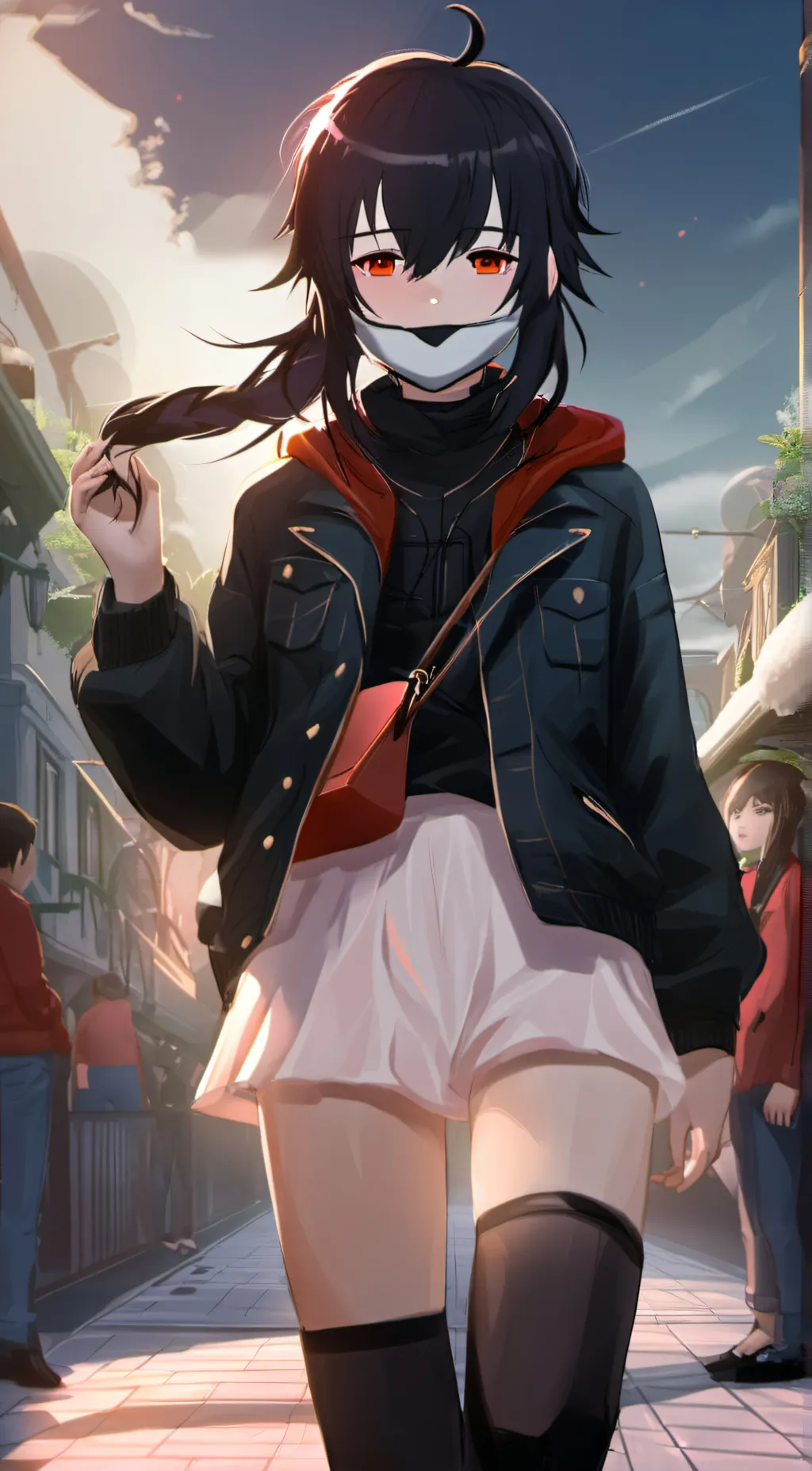 ai character: Avery  background