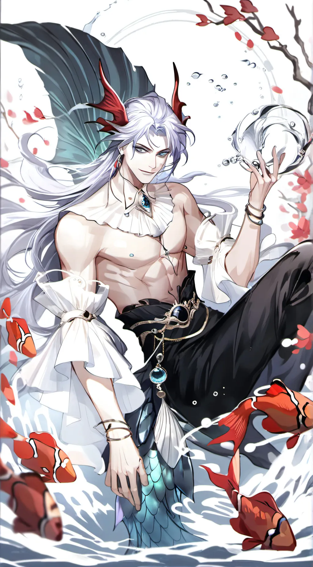 ai character: 『the wave』 background