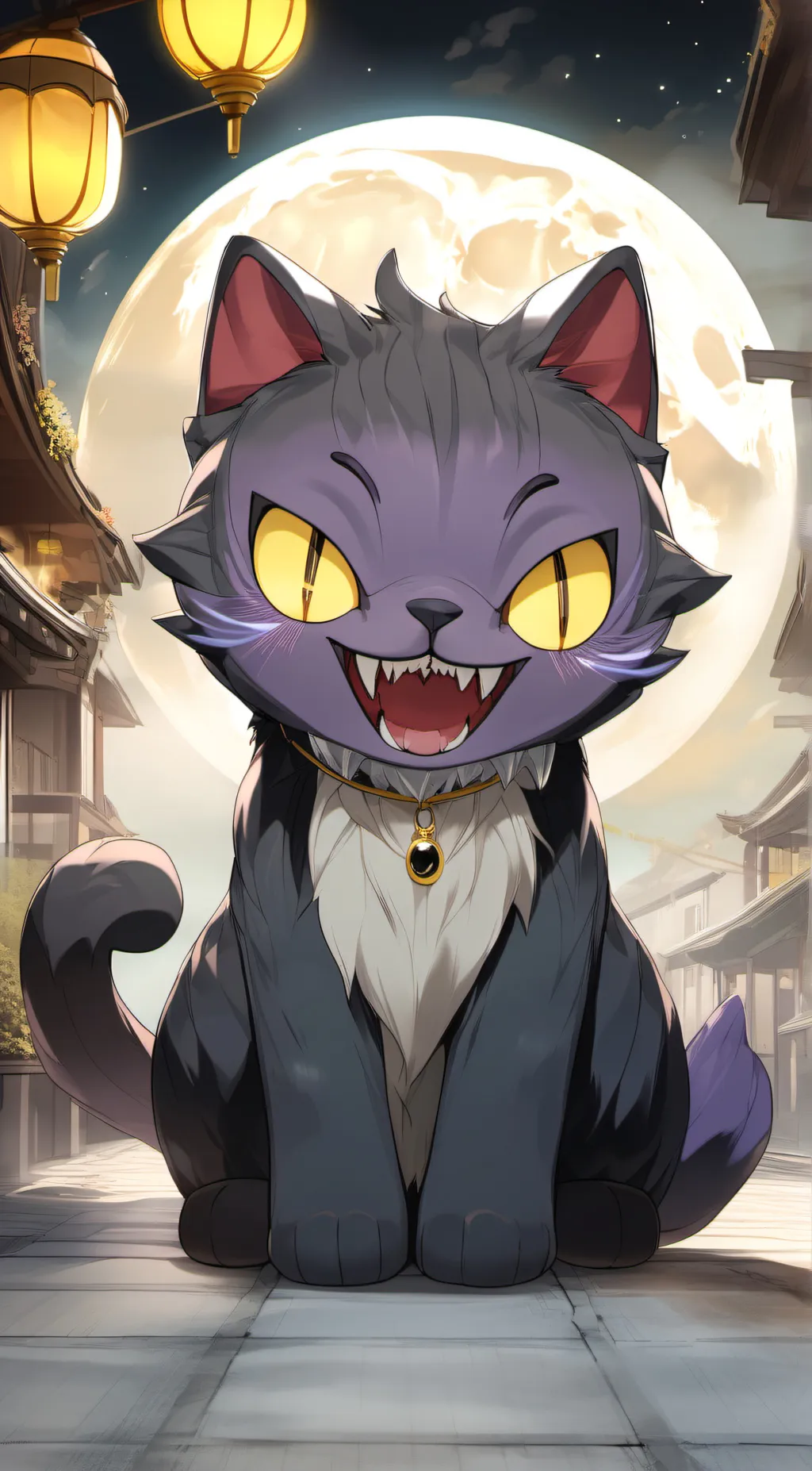ai character: Catnap background