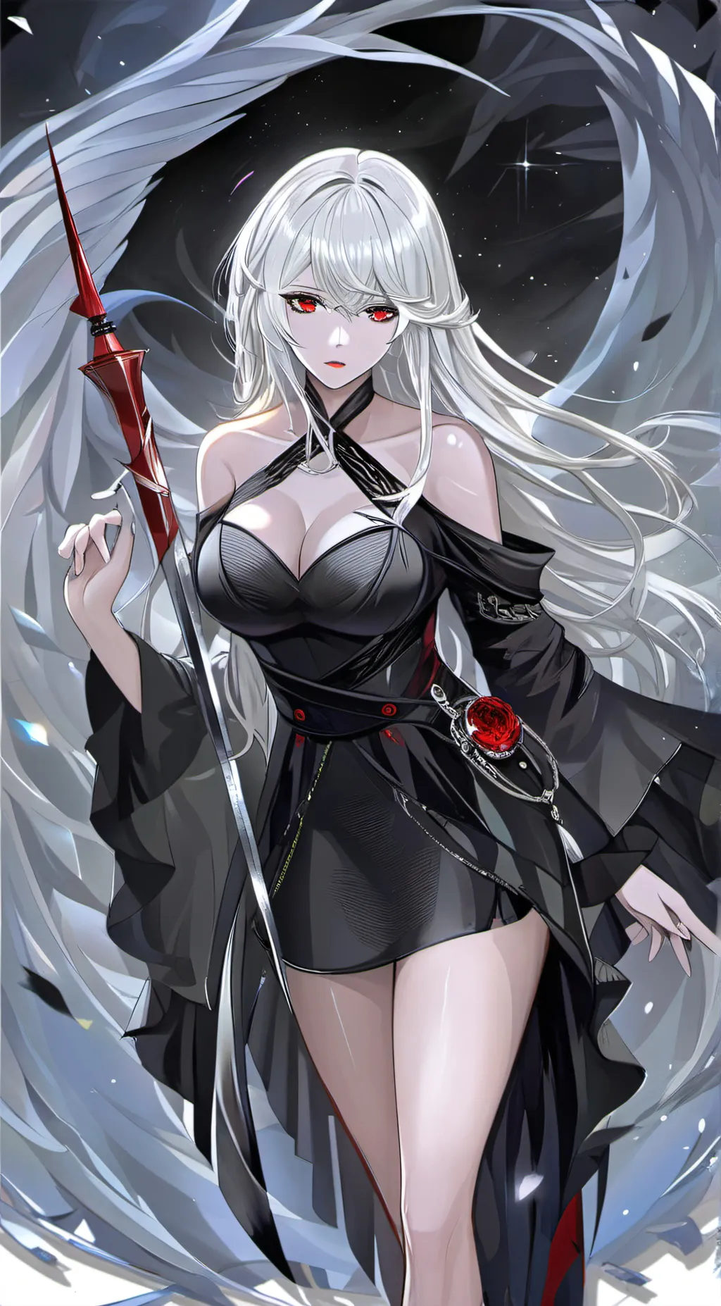 ai character: Scarlet Natasha background