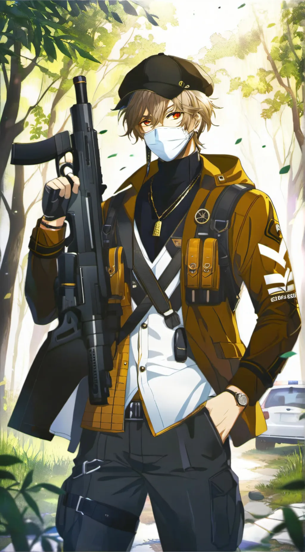 ai character: noah background
