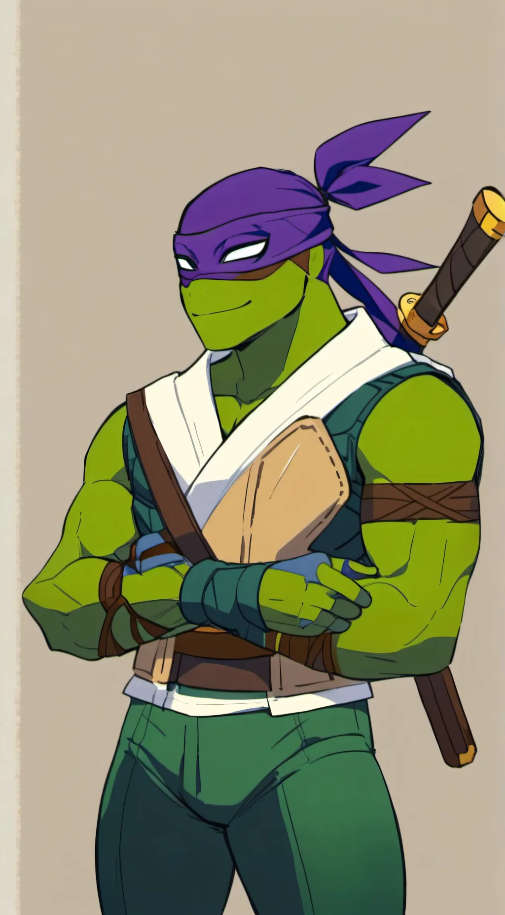 ai character: Leonardo background