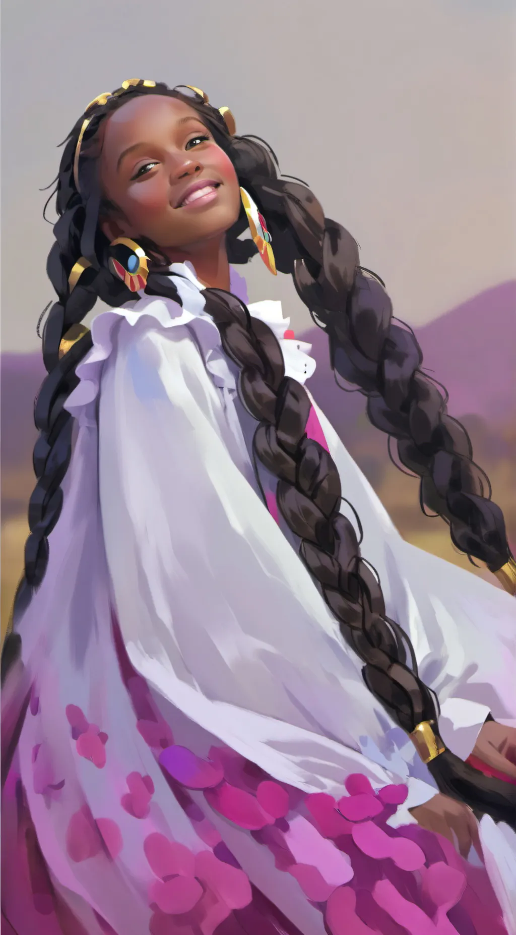 ai character: Maria background