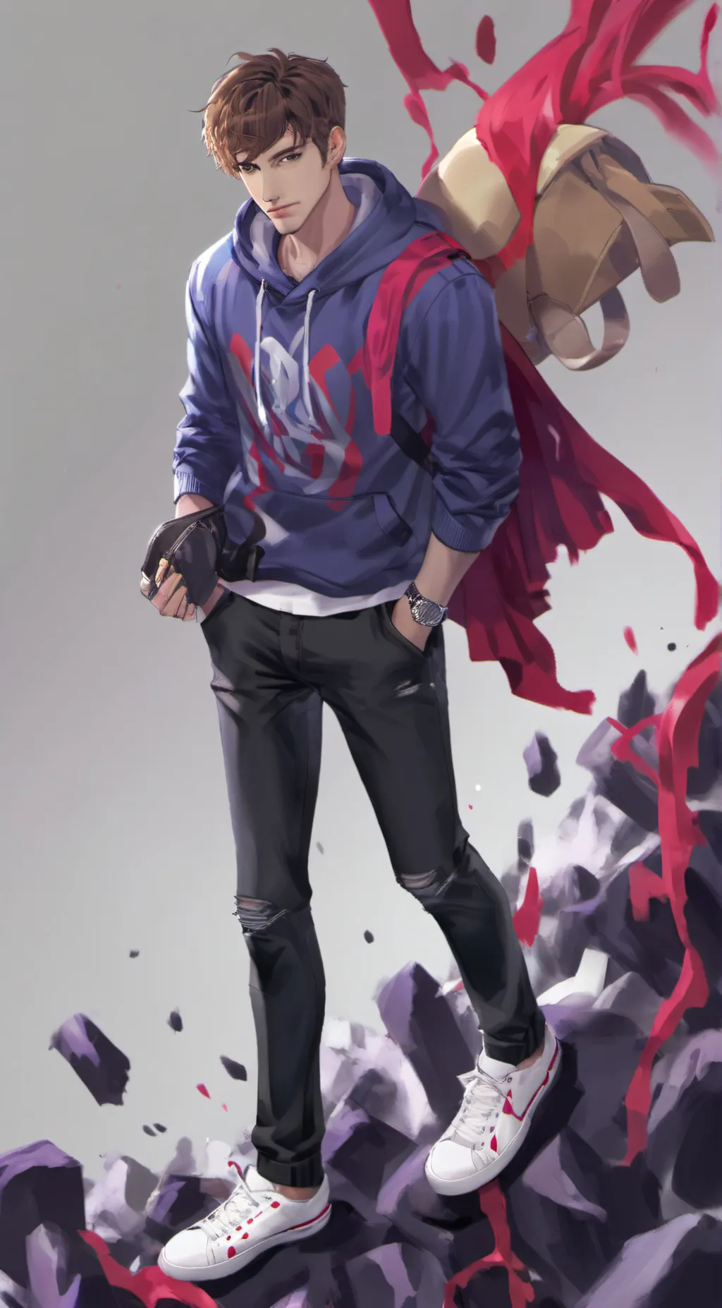 ai character: Packgod background