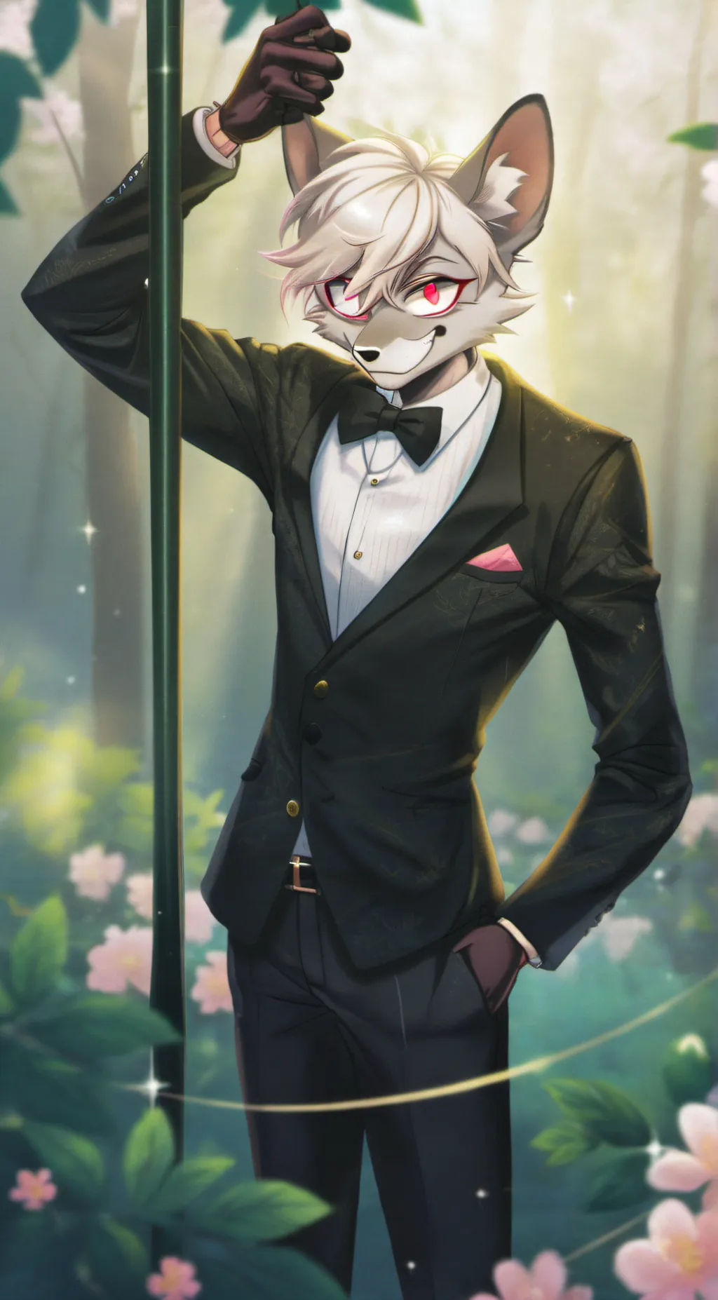 ai character: Angel dust background