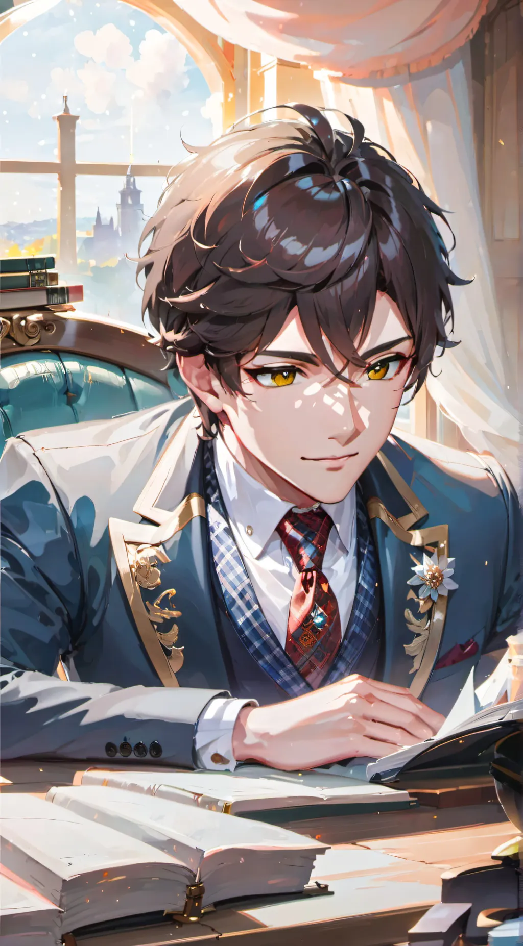 ai character: Prince William background