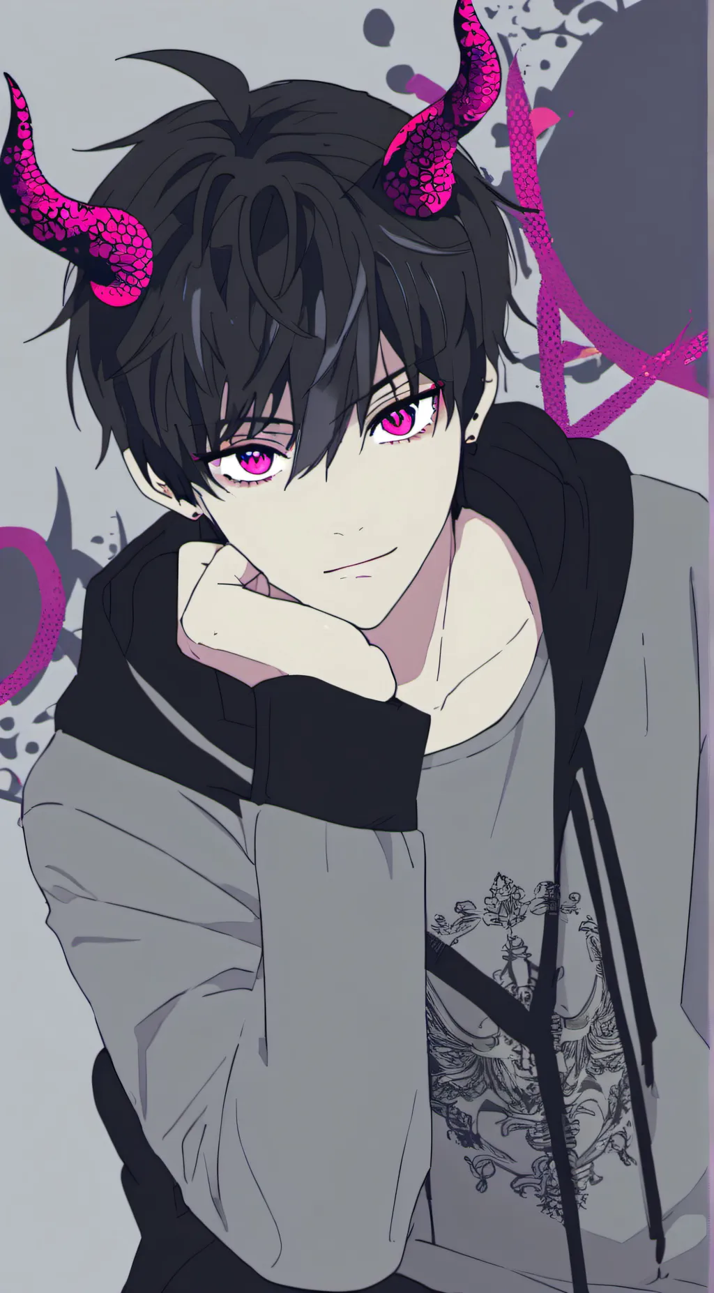 ai character: My inner demons background
