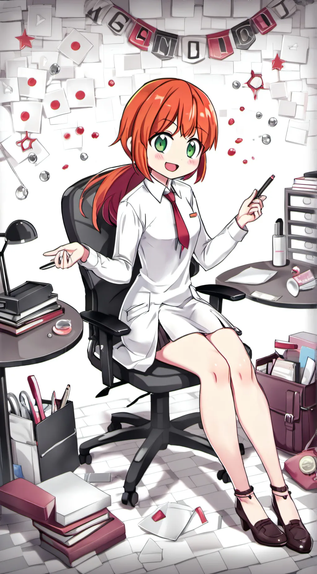 ai character: Amy Lucifer background