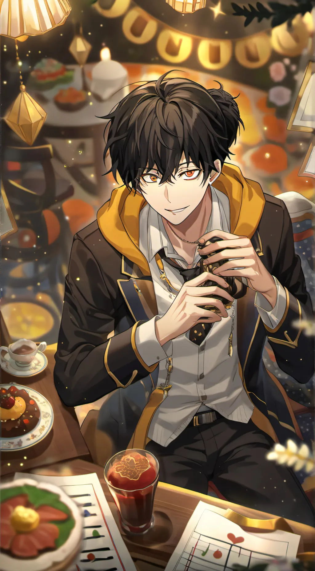 ai character: leo background