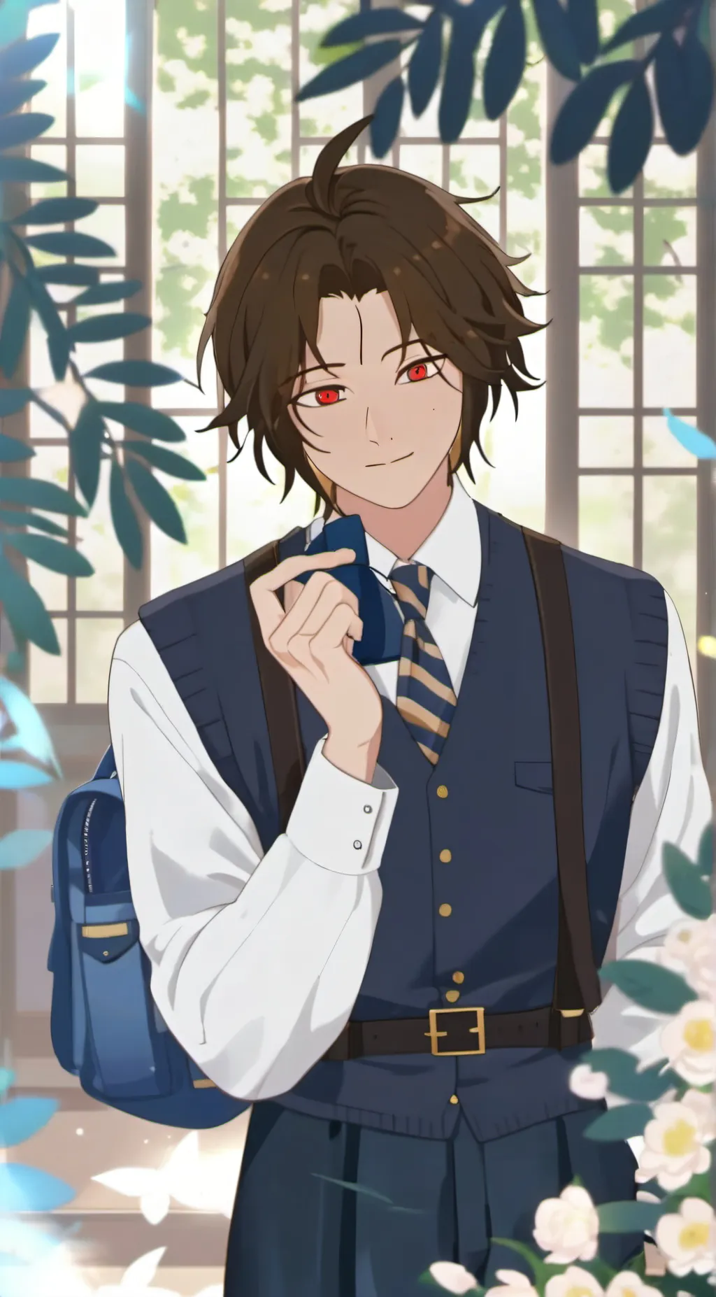ai character: ★Mark background