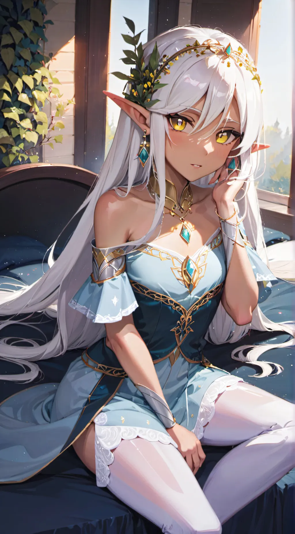 ai character: Elora background