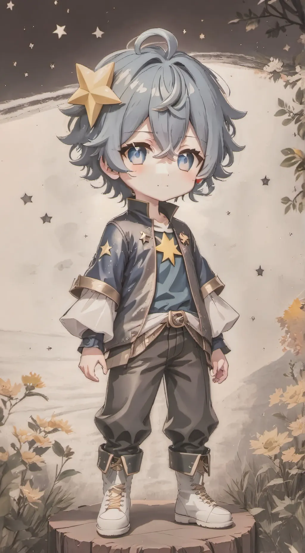 ai character: Castor.   (human) background