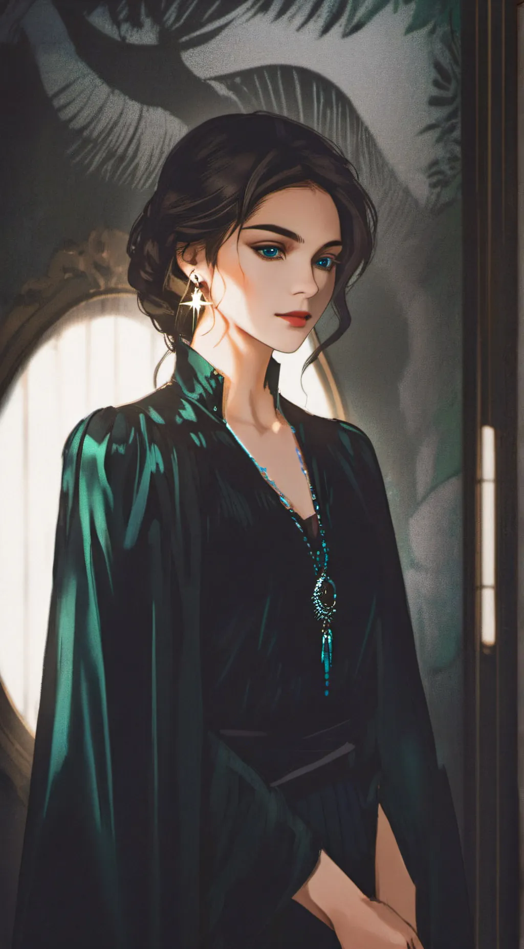 ai character: Countess emilia background