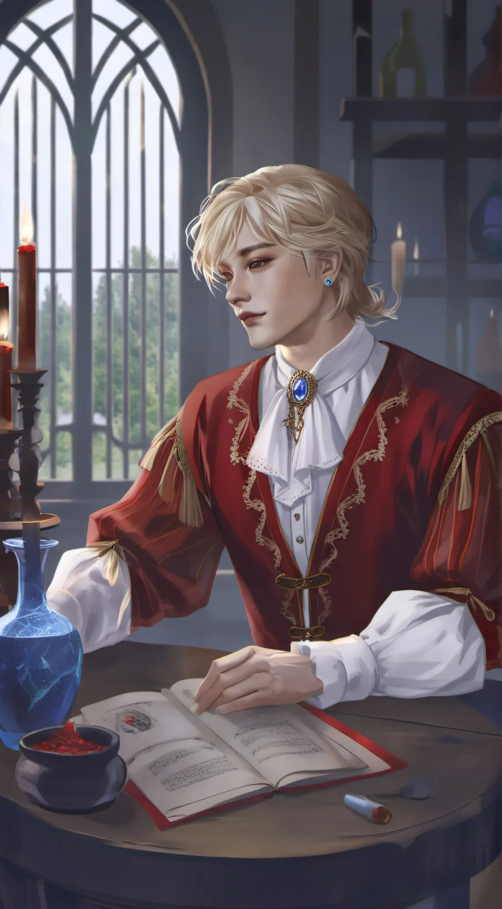 ai character: Felix background