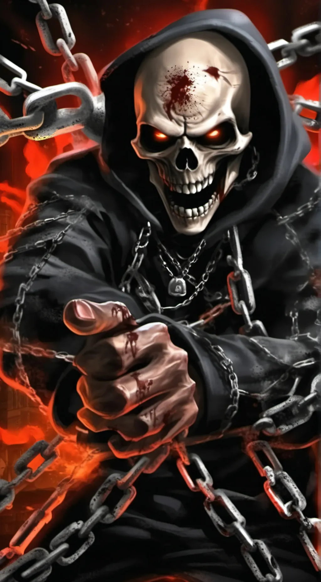 ai character: the broken one background