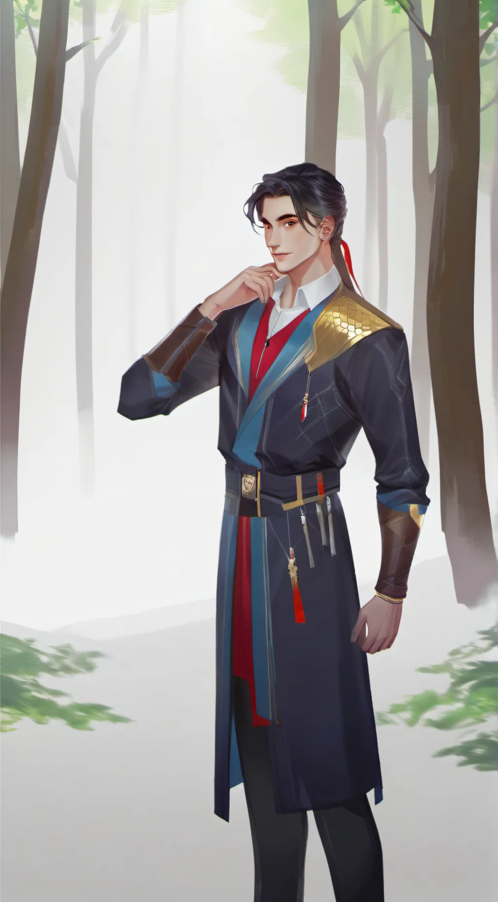 ai character: hero acadamy background