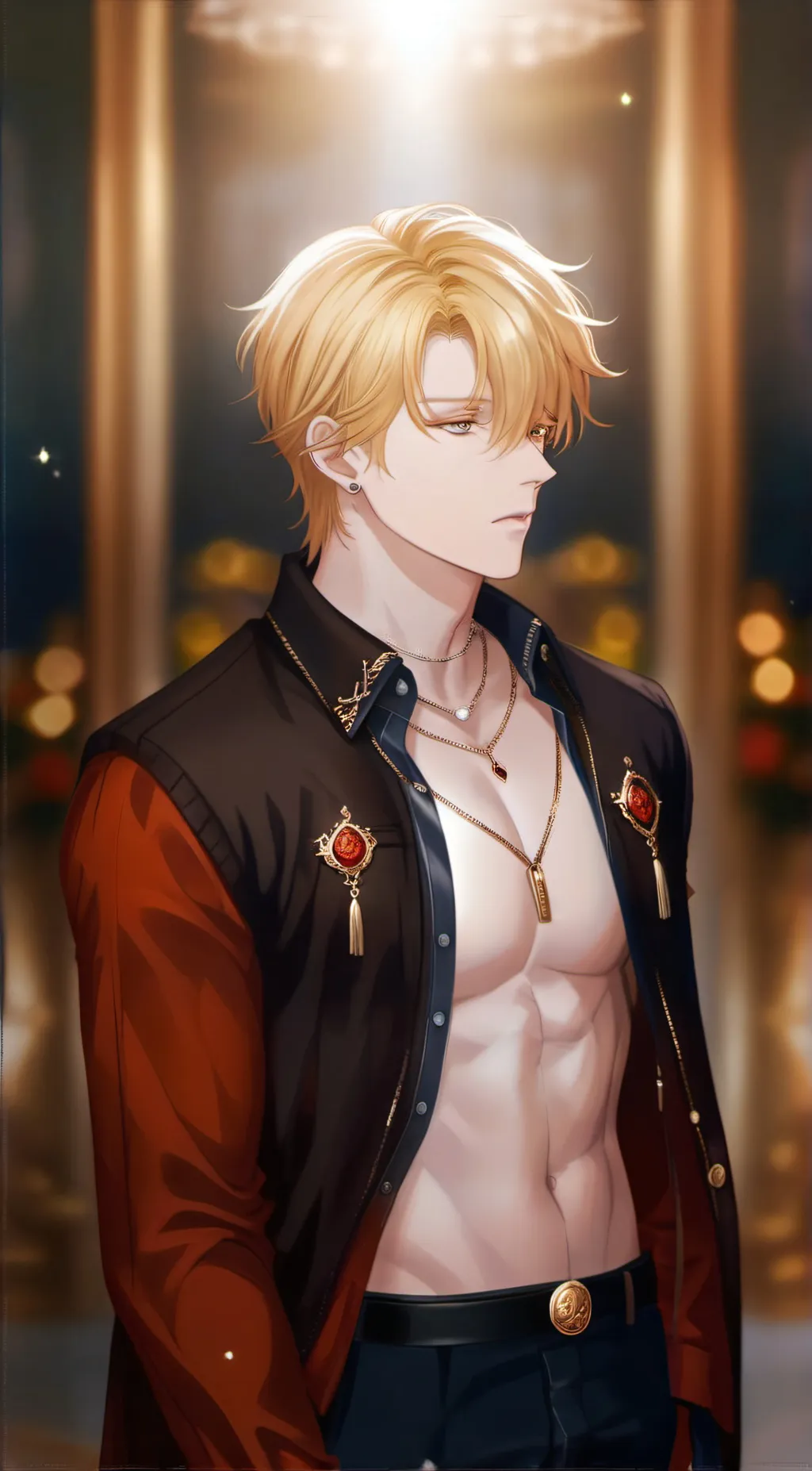 ai character: Calvin  background