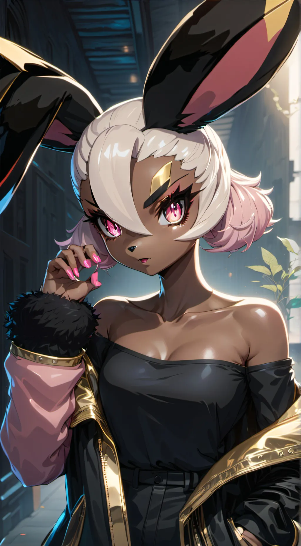 ai character: Lopunny background