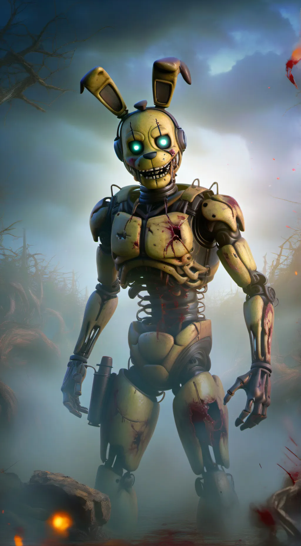 ai character: Burntrap background