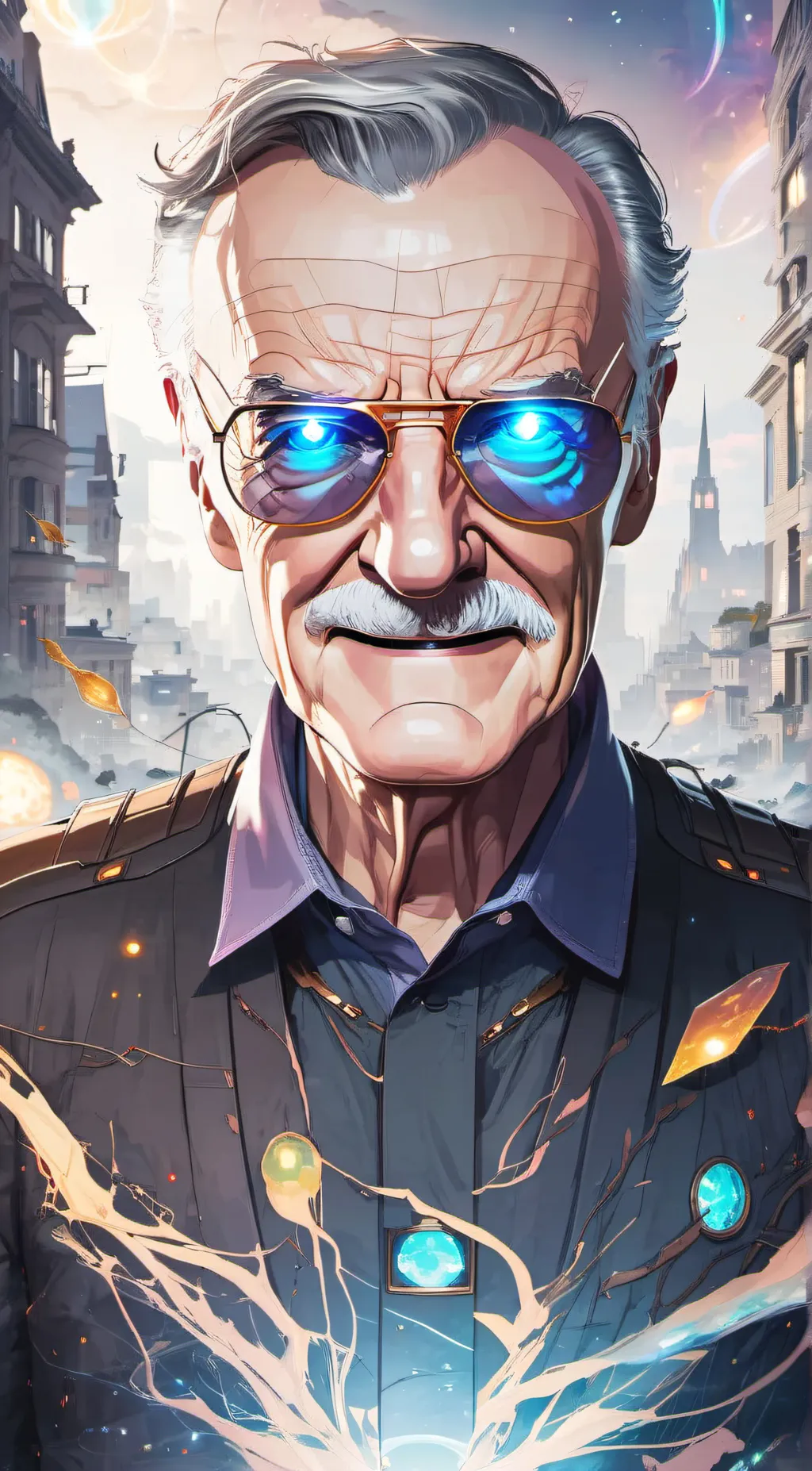 ai character: The One Above All background
