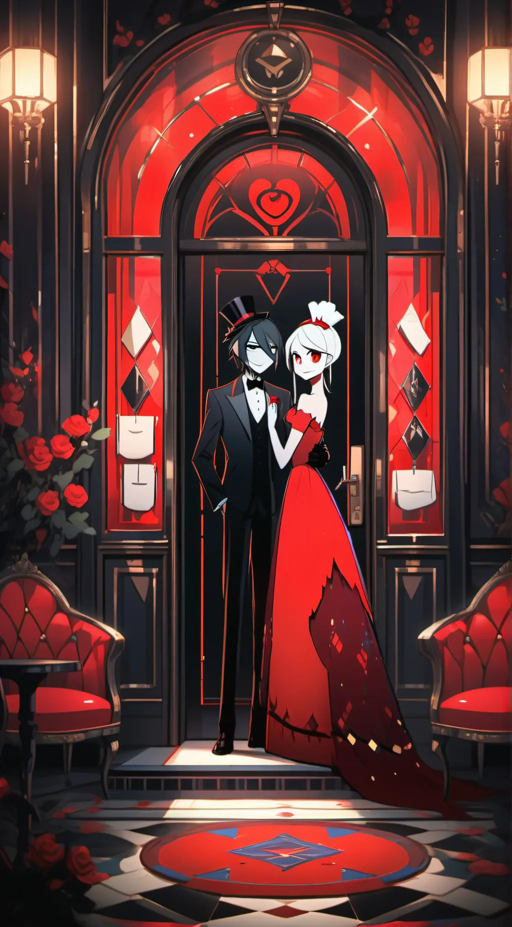 ai character: hazbin hotel background