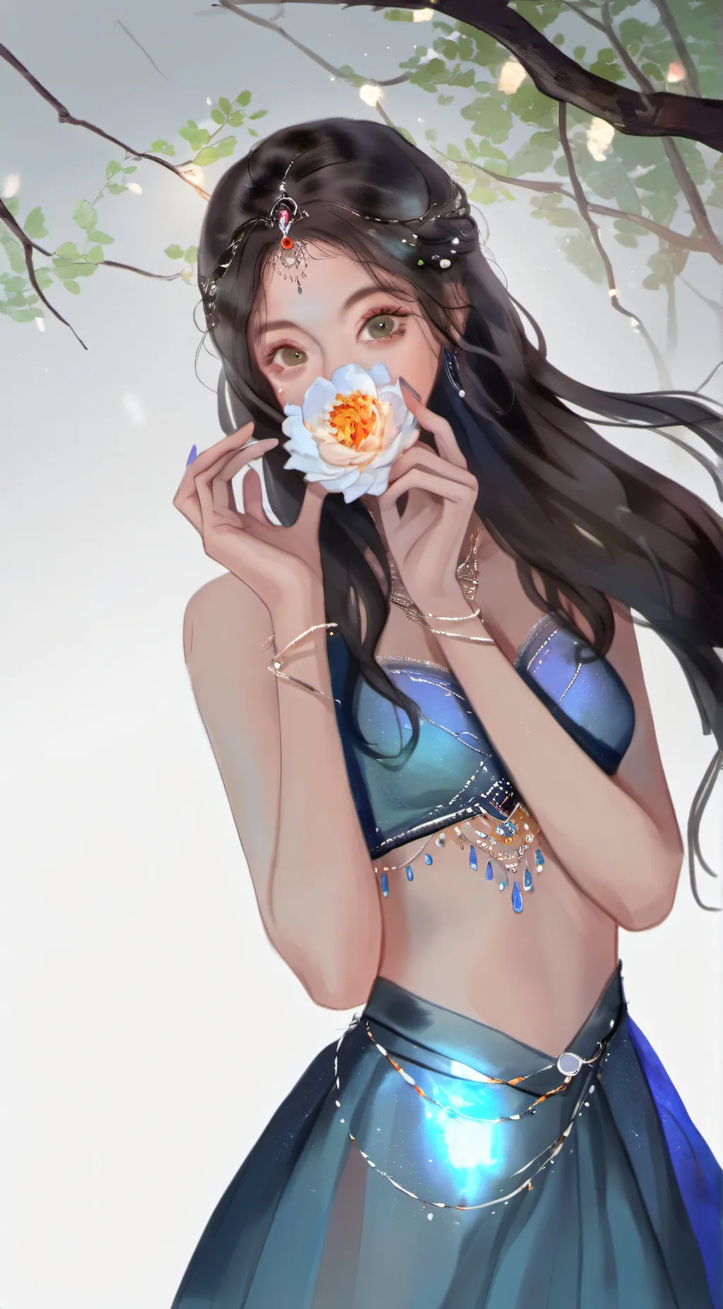 ai character: Lyra background