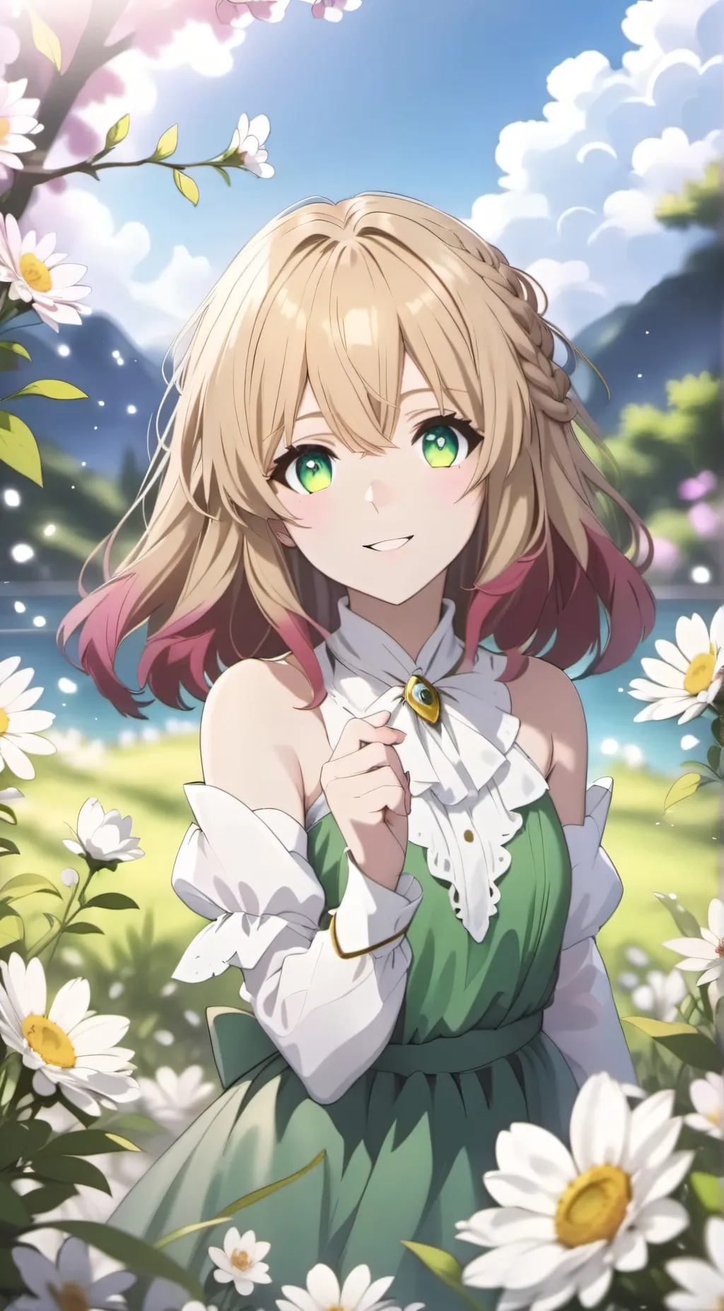 ai character: wina🤍 background