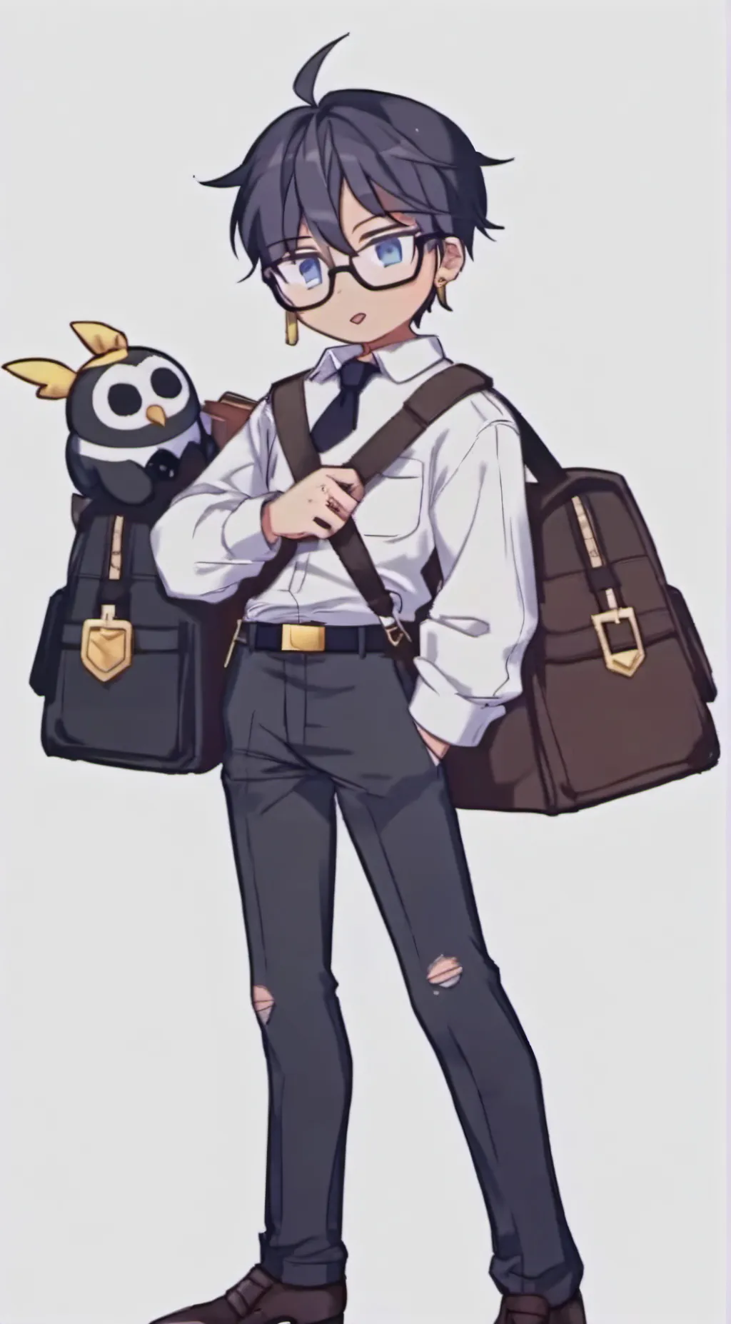 ai character: Luck background