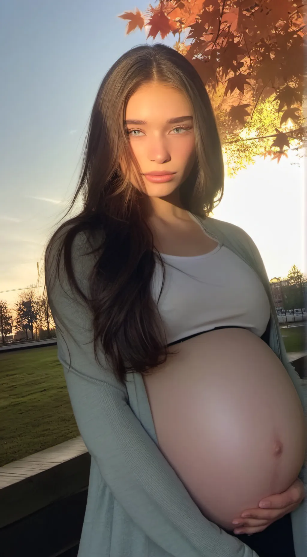 ai character: Baby mama background