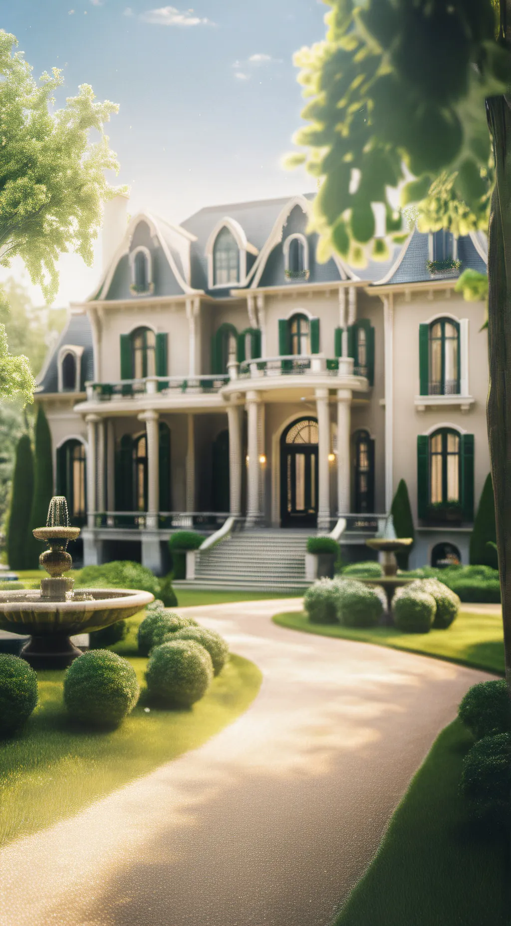 ai character: Downton Abbey background