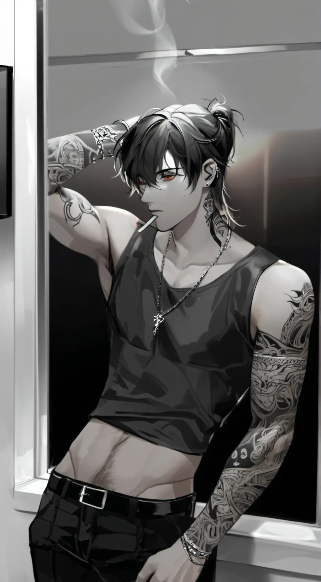 ai character: Sain background