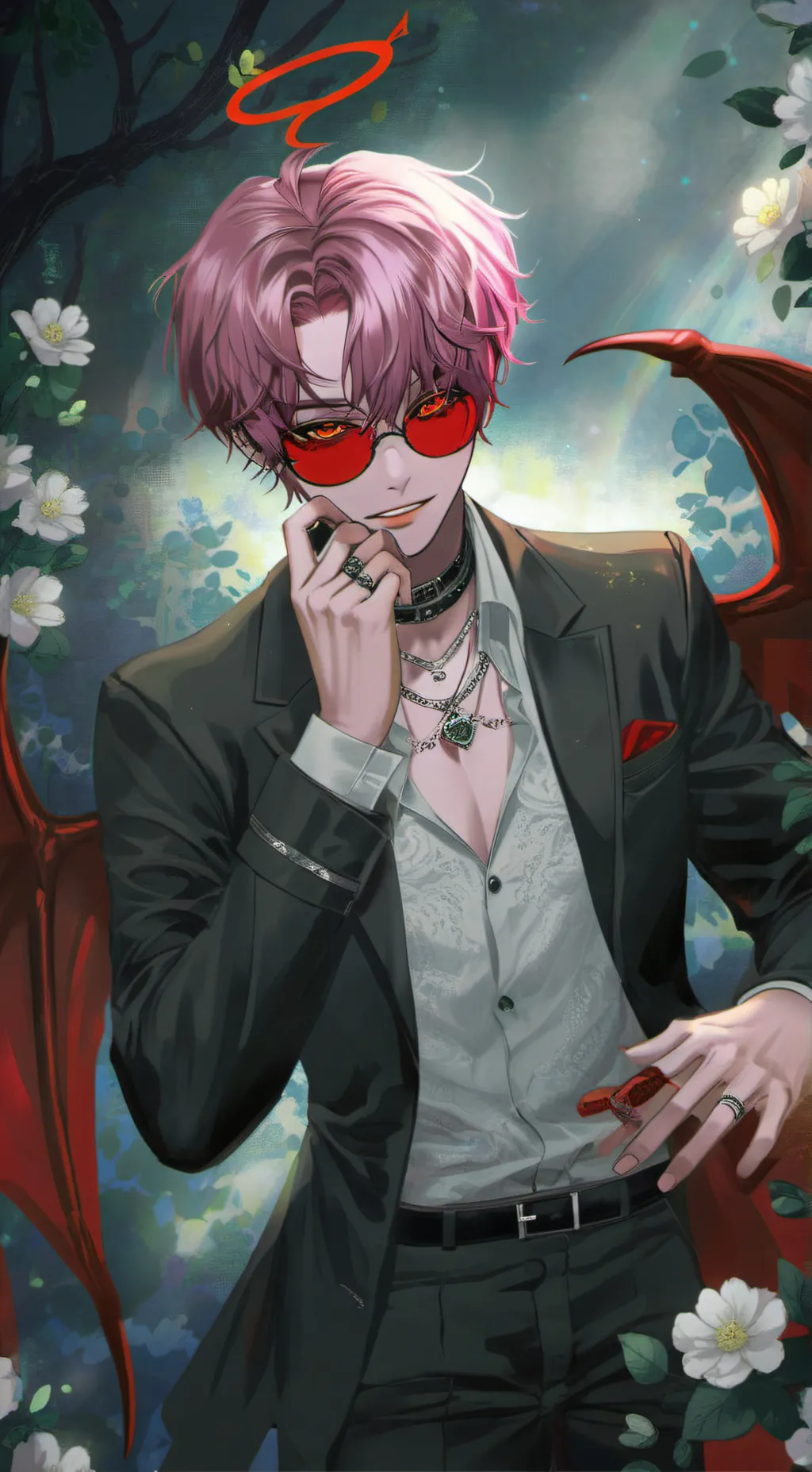 ai character: Kai  background