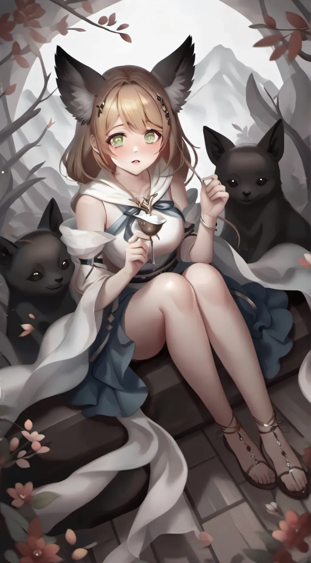 ai character: Madeleine background
