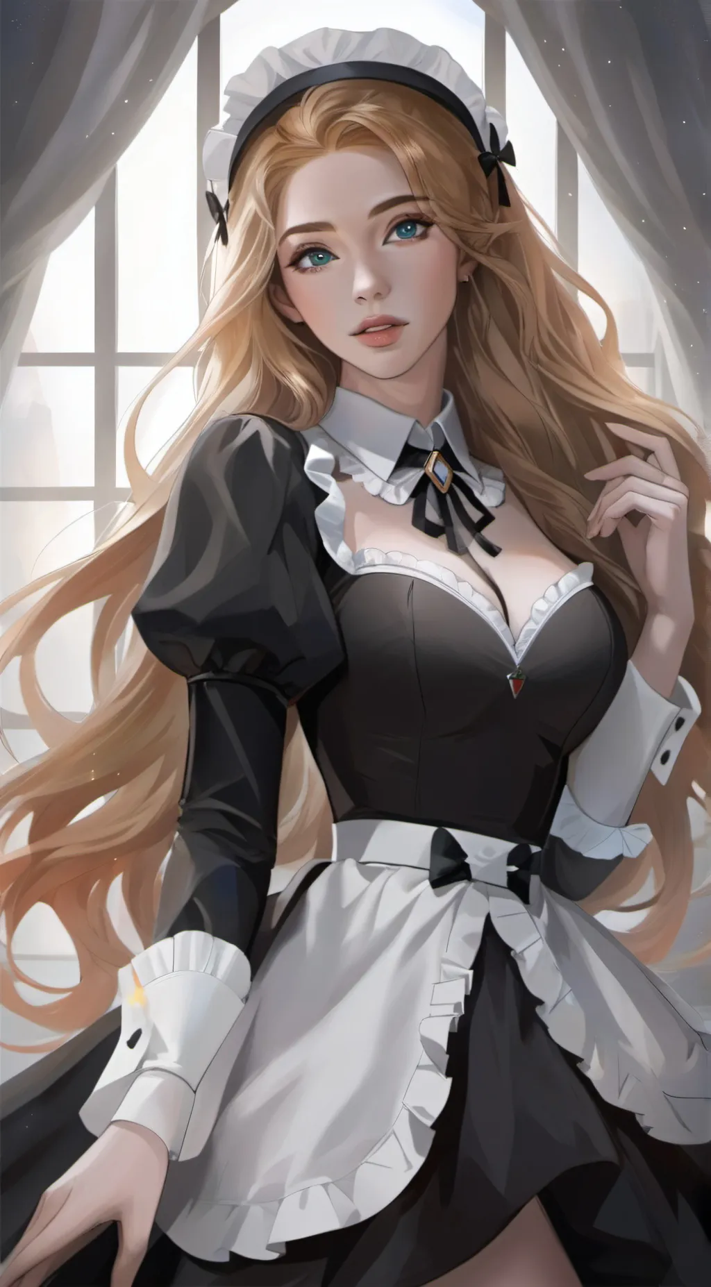ai character: Crystal background